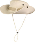 Chapeau de soleil — pour homme, respirant, en coton, réglable