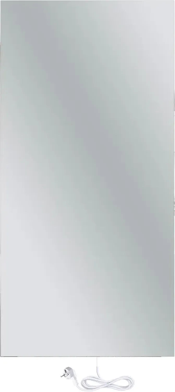Radiateur Infrarouge Mural 800W Finition Miroir WarmlyYours 60x120cm