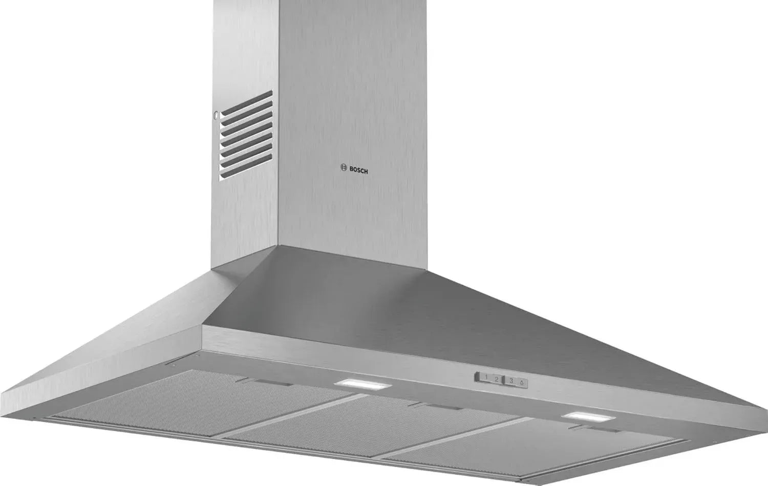 Hotte Murale Bosch Série 2 - 60 cm LED/Inox - 3 Vitesses - 100W