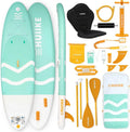 Planche de Paddle Gonflable pour Adultes - Inclus Pagaie, Ailerons, Pompe. Haute Stabilité et Résistance, 305 x 84 x 15 cm, Supporte jusqu'à 130 kg