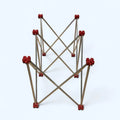 Table de Travail Pliante et Ajustable pour Carrelage - 116x61x73 cm - Surface Solide pour Outils - Installation Simple