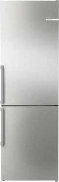 Bosch Série 4 Réfrigérateur-Congélateur NoFrost 321L Acier Inox