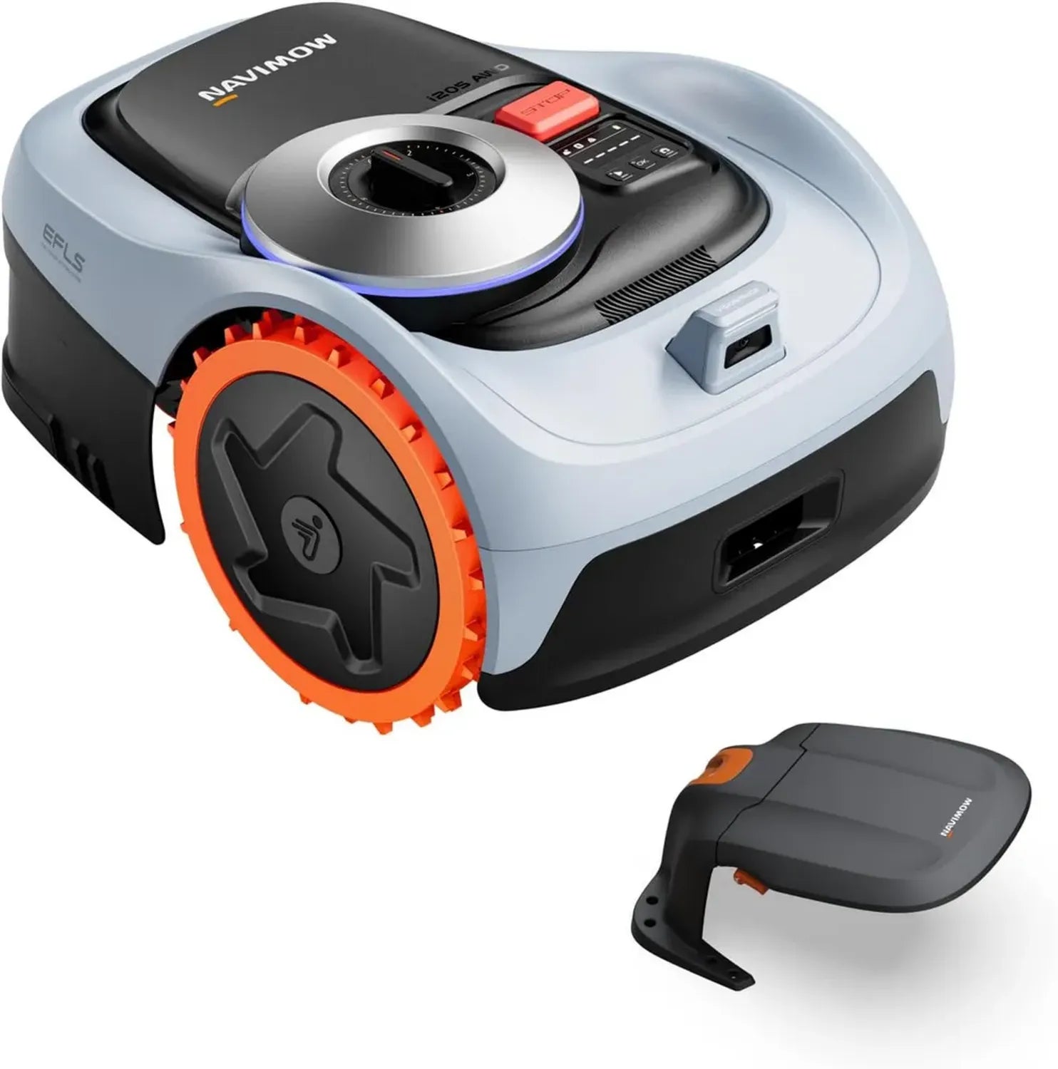 Tondeuse Robotique Segway Navimow i205 AWD avec Garage, 500 m², Système EFLS et Vision, Adaptée aux Pentes de 45%