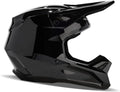 Casque de Moto Fox V1 Noir Brillant Taille L