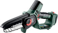 Metabo Scie à Arbustes Sans Fil 18V LTX - Lame 15 cm, Haute Vitesse, Léger & Maniable, Incl. metaBOX