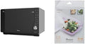 Four à Micro-ondes Whirlpool 25L avec Grill et Accessoires, Argenté
