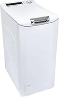 Lave-linge supérieur HOOVER 8kg - 1400 tr/min - Connectivité intelligente - Fonction vapeur - Blanc