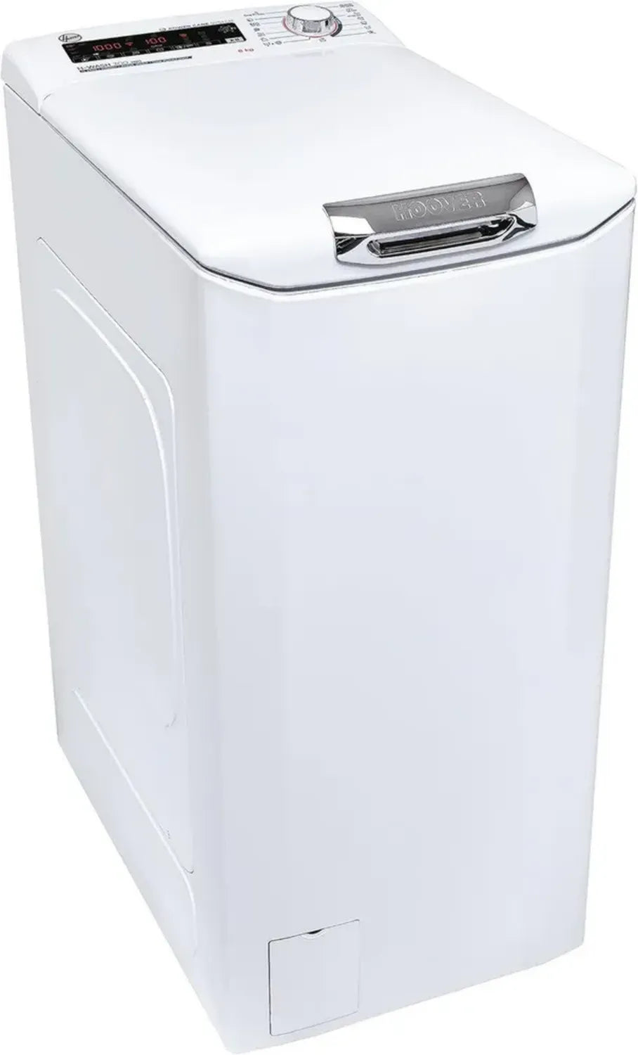 Lave-linge supérieur HOOVER 8kg - 1400 tr/min - Connectivité intelligente - Fonction vapeur - Blanc