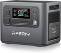 Station d'Énergie Portable 2400W AFERIY, Batterie LiFePO4 2048Wh, Recharge Rapide 1,5H, Prise UE, Mode UPS pour Camping et Maison, Garantie 7 Ans