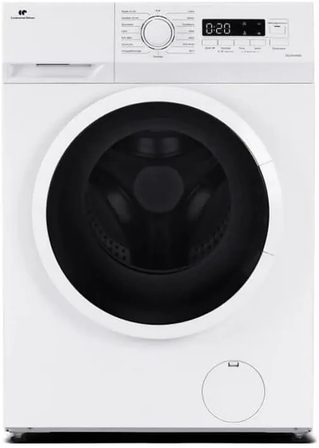 Lave-linge frontal 9kg Continental Edison Induction 1400trs Classe A Blanc