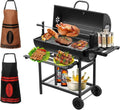 Barbecue au Charbon de Bois XXL avec Accessoires Complets