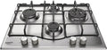 Plaque de Cuisson Gaz Hotpoint-Ariston en Inox, 60 cm