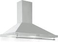 Klarstein Hotte Aspirante 90 cm, Silencieuse avec LED, Débit d'Air 591,5 m³/h, Filtres à Graisse, Classe Énergétique A