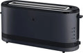 Grille-pain WMF 2 tranches, support intégré, 7 niveaux de cuisson, 900 W, acier inoxydable mat noir