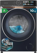 Cecotec Lave-linge 10Kg Frontale DressCode 10980, Moteur Direct, Économie d'énergie, Écran Couleur, Design Élégant, Porte Large, Technologie UV et Vapeur